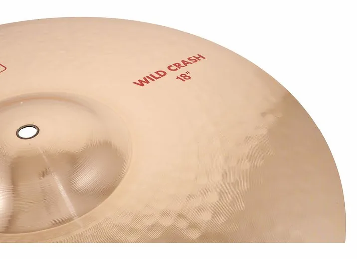 Paiste 2002 Classic 18" Wild Crash, vista frontale, photo 4