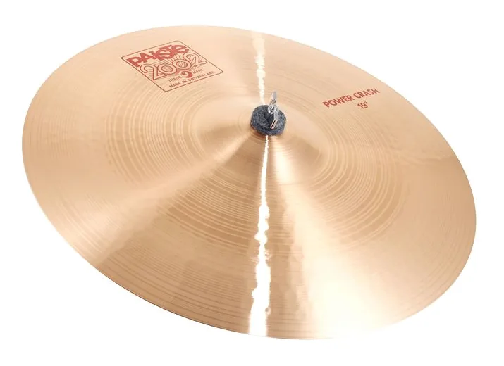 Paiste 2002 Classic 19" Power Crash, dettaglio frontale