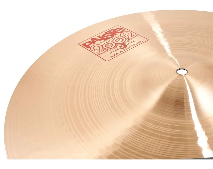 Paiste 2002 Classic 19" Power Crash, su sfondo neutro, photo 3