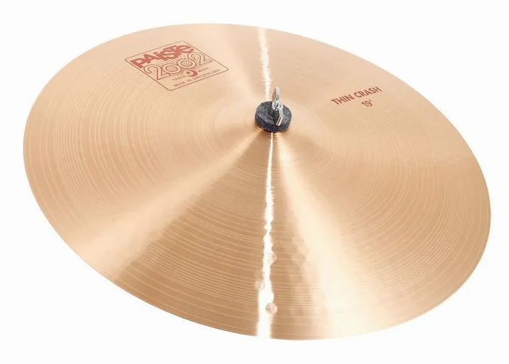 Paiste 2002 Classic 19" Thin Crash, vista frontale