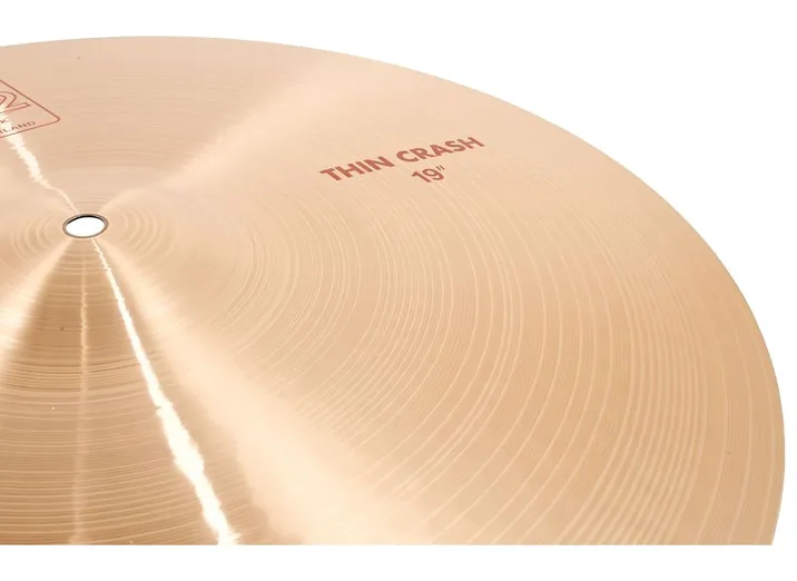 Paiste 2002 Classic 19" Thin Crash, vista frontale, photo 4