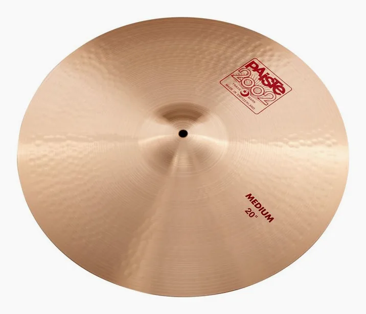 Paiste 2002 Classic 20" Medium Crash, dettaglio frontale