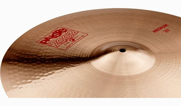 Paiste 2002 Classic 20" Medium Crash, dettaglio ravvicinato, photo 3