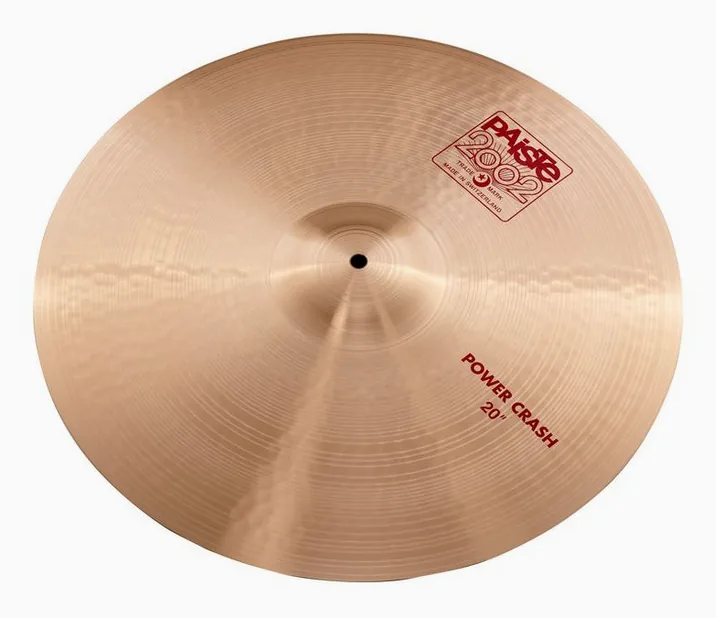Paiste 2002 Classic 20" Power Crash, vista frontale