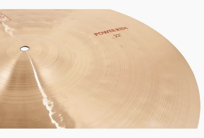 Paiste 2002 Classic 22" Power Ride, vista di lato, photo 4