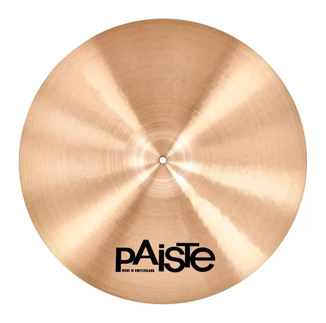 Paiste 21" 2002 Black Big Beat Cymbal, vista frontale, photo 2