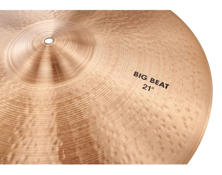 Paiste 21" 2002 Black Big Beat Cymbal, vista di lato, photo 4