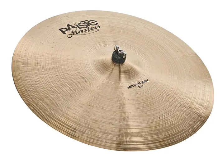 Paiste 21" Masters Medium Ride, su sfondo neutro