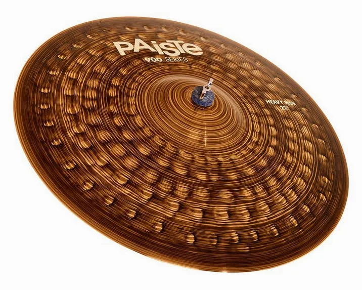 Paiste 22" 900 Series Heavy Ride, di fronte su sfondo neutro