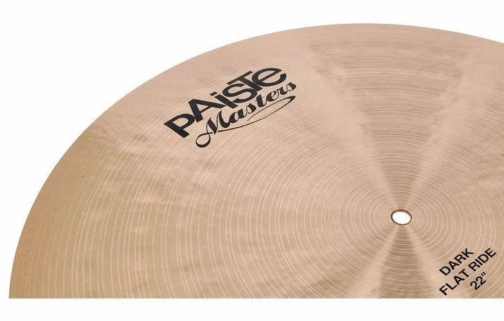 Paiste 22" Masters Dark Flatride, vista di lato, photo 4