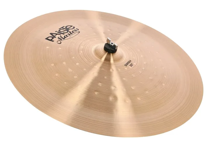 Paiste 22" Masters Swish Cymbal, dettaglio frontale