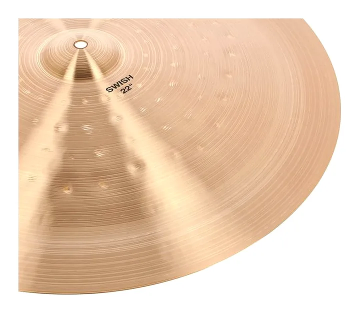 Paiste 22" Masters Swish Cymbal, vista di tre quarti, photo 3