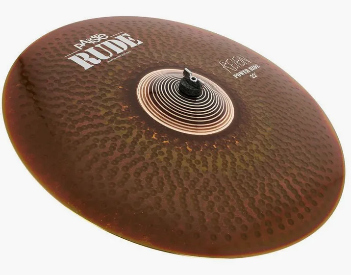 Paiste 22" Rude Power Ride The Reign, vista frontale