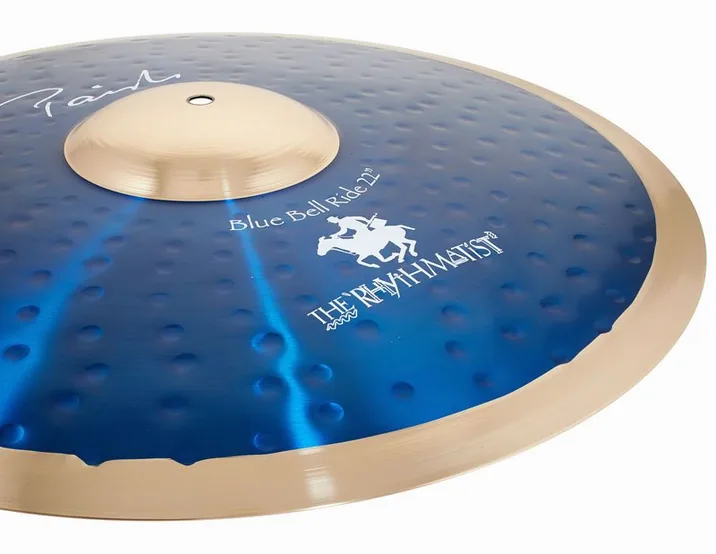 Paiste 22" Signature Blue Bell Ride, vista di lato, photo 4