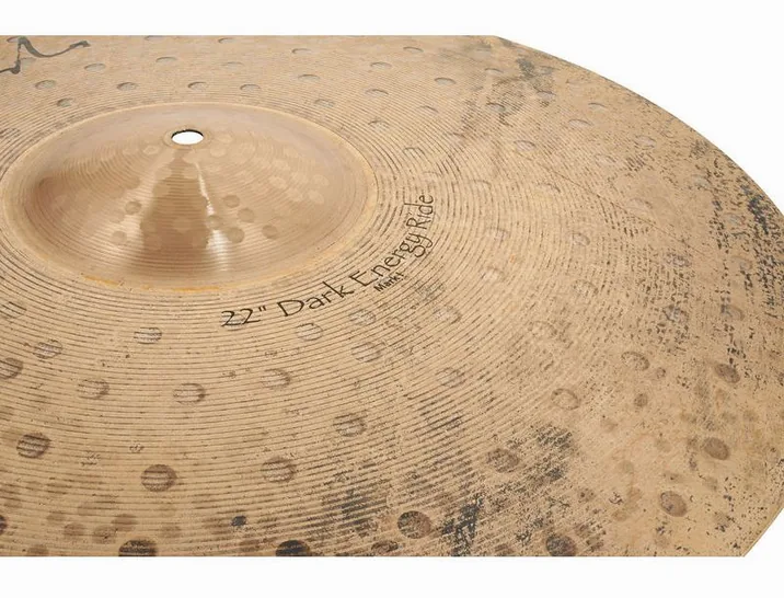 Paiste 22" Signature Dark Energy MK1, su sfondo neutro, photo 4