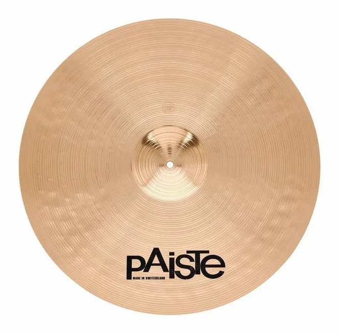 Paiste 22" Signature Mellow Ride, su sfondo neutro, photo 3