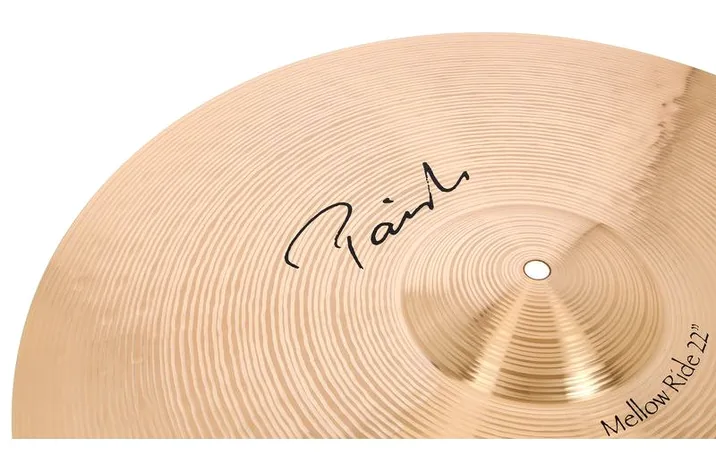 Paiste 22" Signature Mellow Ride, vista di tre quarti, photo 4