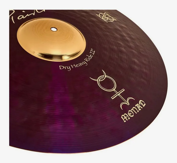 Paiste 22" Signature "Monad" Ride, vista frontale, photo 4