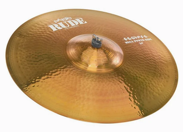 Paiste 24" Rude Mega Power Ride, di fronte su sfondo neutro
