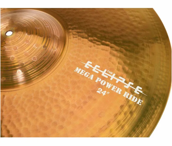 Paiste 24" Rude Mega Power Ride, su sfondo neutro, photo 4
