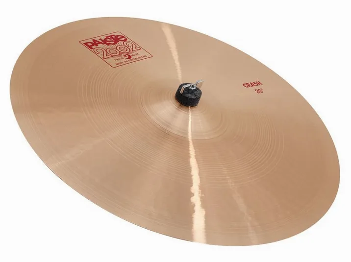 Paiste 2002 Classic 20" Crash, su sfondo neutro