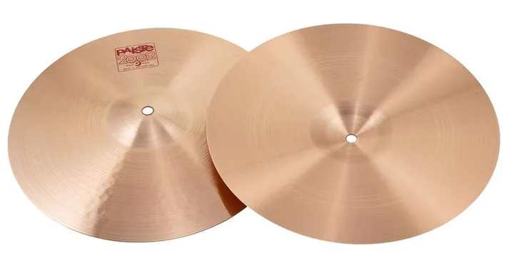 Paiste 2002 Classic 14" Heavy Hi-Hat, su sfondo neutro, photo 2
