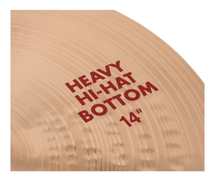 Paiste 2002 Classic 14" Heavy Hi-Hat, vista di lato, photo 4