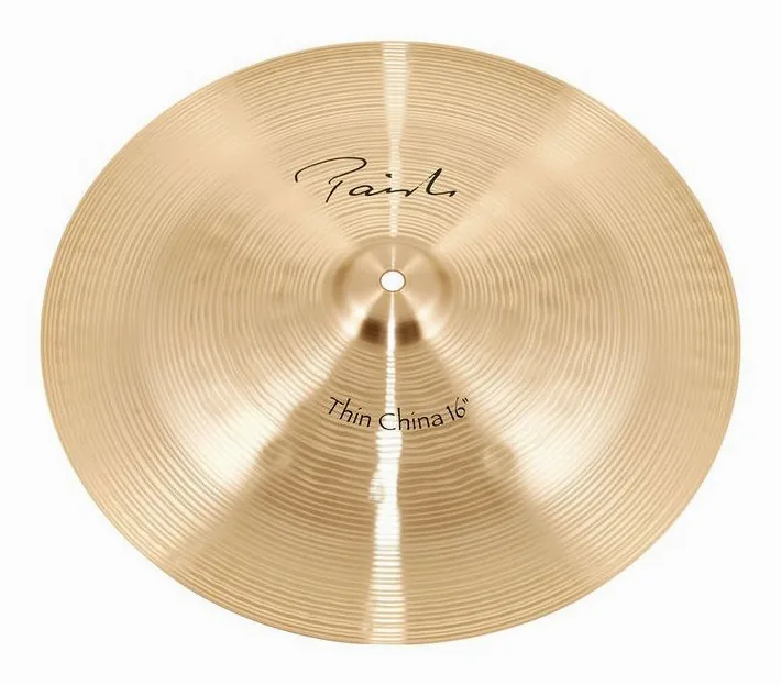 Paiste 16" Signature Thin China, su sfondo neutro, photo 2