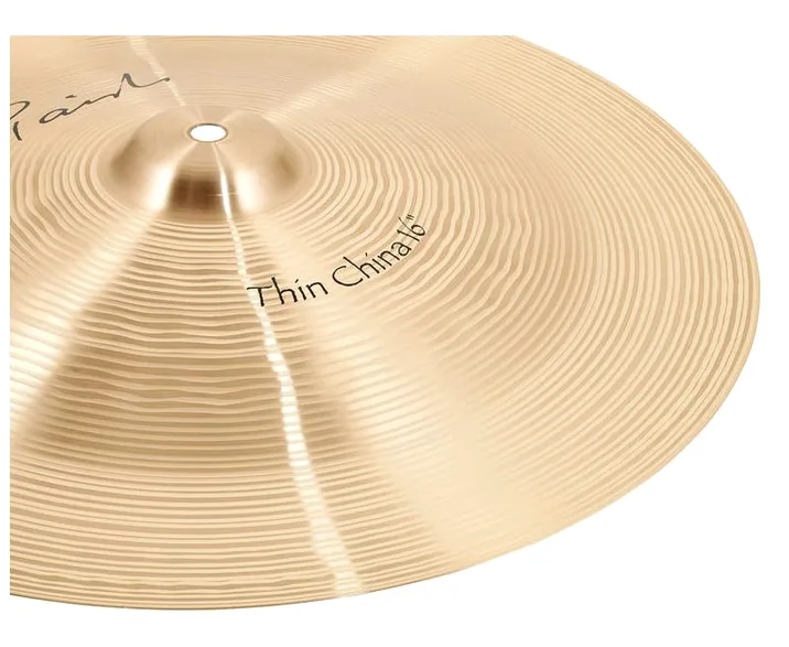 Paiste 16" Signature Thin China, vista di tre quarti, photo 3