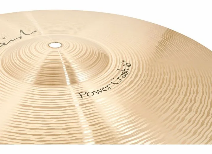 Paiste 16" Signature Power Crash, vista frontale, photo 4