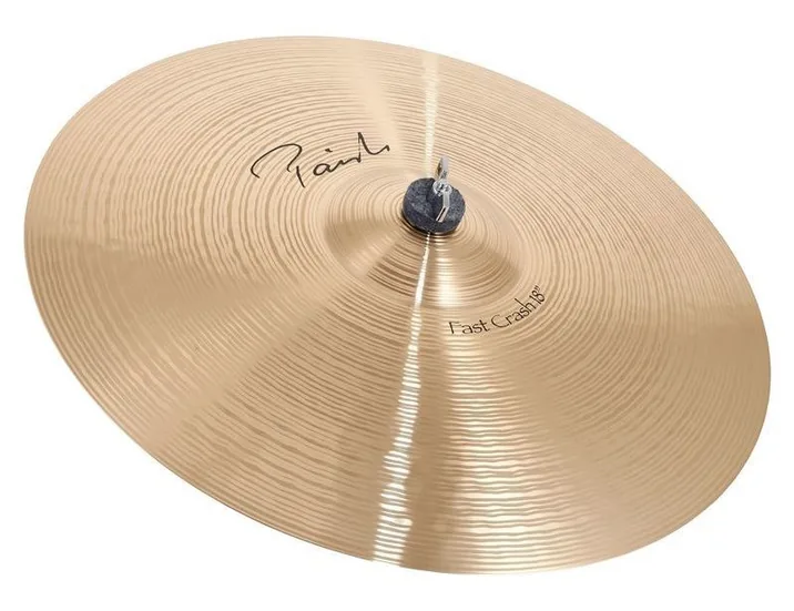 Paiste 18" Signature Fast Crash, di fronte su sfondo neutro