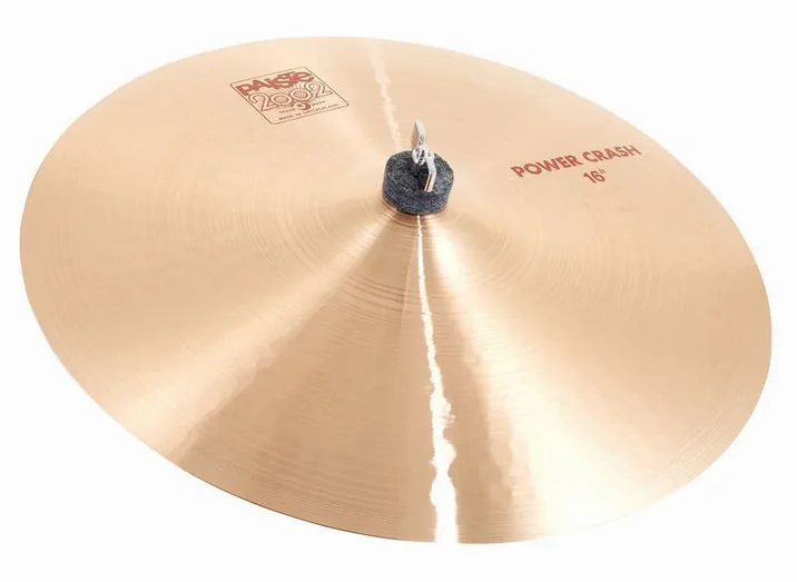 Paiste 2002 Classic 16" Power Crash, vista frontale