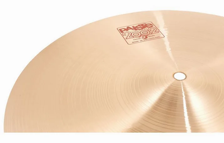 Paiste 2002 Classic 16" Power Crash, vista di lato, photo 3