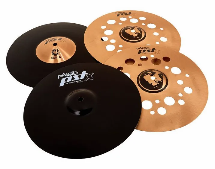 Paiste PST X DJs 45 Set, di fronte su sfondo neutro