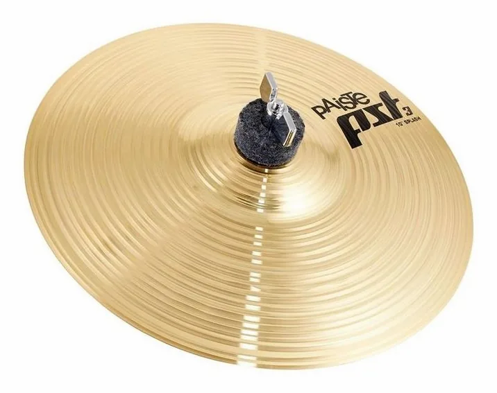 Paiste PST3 10" Splash, di fronte su sfondo neutro