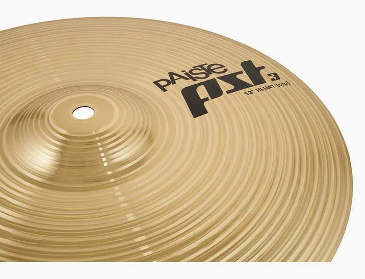 Paiste PST3 13" Hi-Hat, vista dall'alto, photo 4