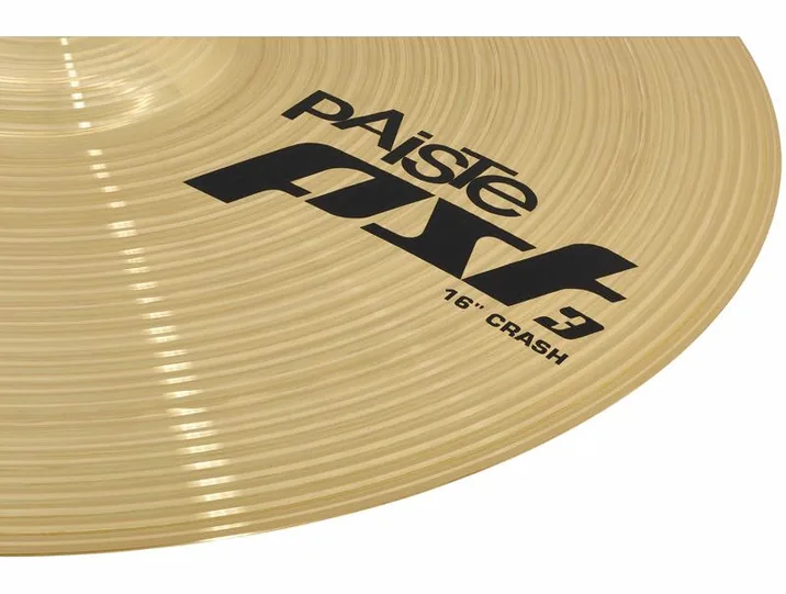 Paiste PST3 16" Crash, dettaglio ravvicinato, photo 4