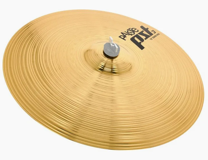 Paiste PST3 18" Crash / Ride, di fronte su sfondo neutro