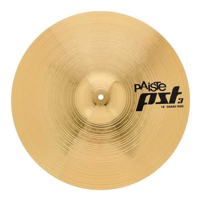 Paiste PST3 18" Crash / Ride, vista dall'alto, photo 2