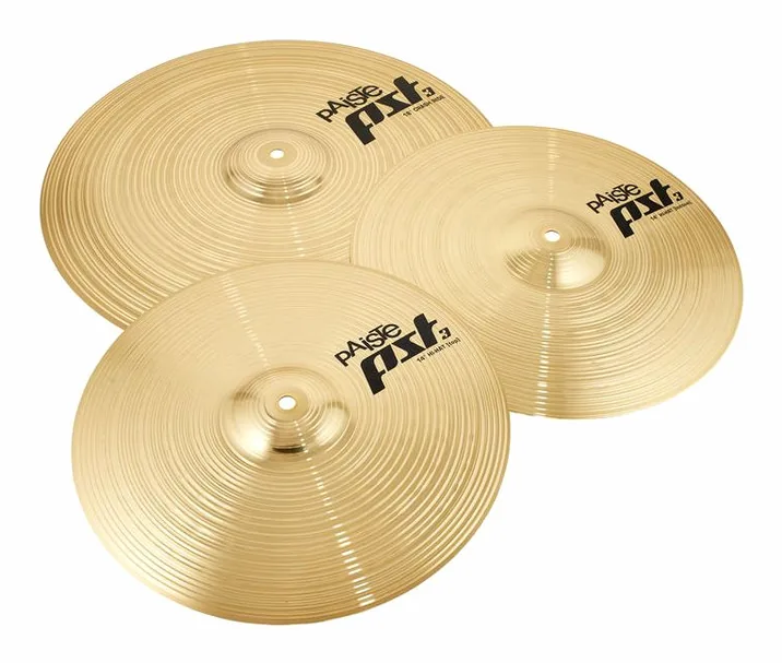 Paiste PST3 Starter Pack Set, di fronte su sfondo neutro