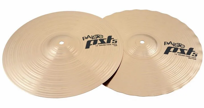 Paiste PST5 14" Sound Edge Hi-Hat '14, vista frontale