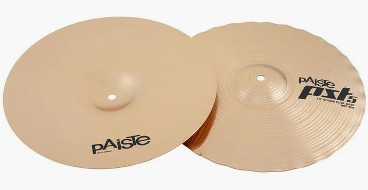 Paiste PST5 14" Sound Edge Hi-Hat '14, vista di lato, photo 2