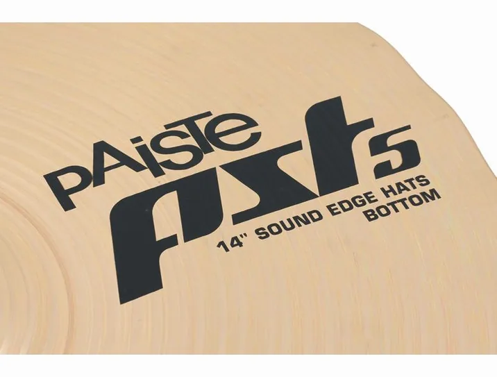 Paiste PST5 14" Sound Edge Hi-Hat '14, dettaglio ravvicinato, photo 3