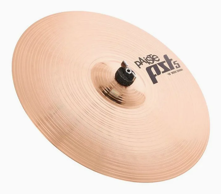 Paiste PST5 16" Rock Crash '14, vista frontale