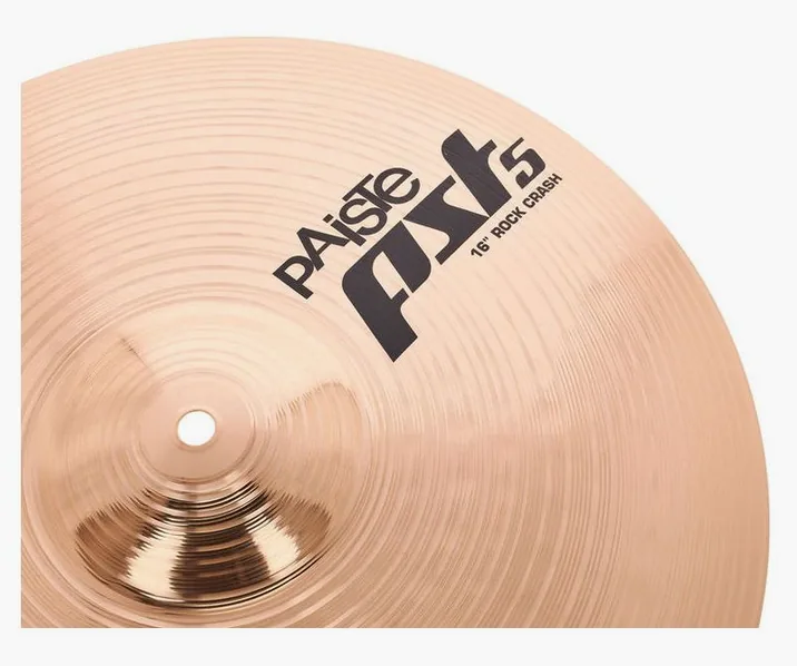 Paiste PST5 16" Rock Crash '14, vista di lato, photo 3