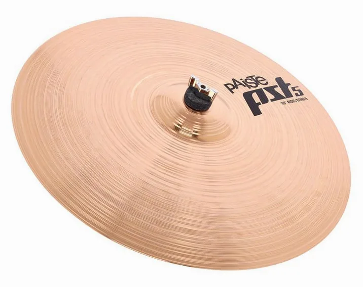 Paiste PST5 18" Crash / Ride '14, su sfondo neutro