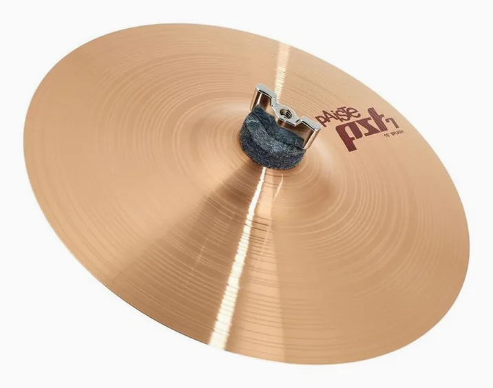 Paiste PST7 10" Splash, di fronte su sfondo neutro
