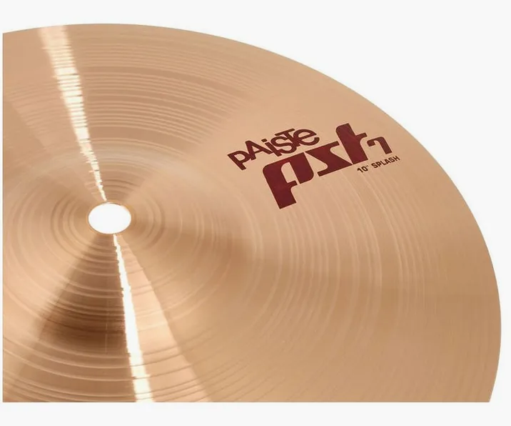 Paiste PST7 10" Splash, vista dall'alto, photo 3