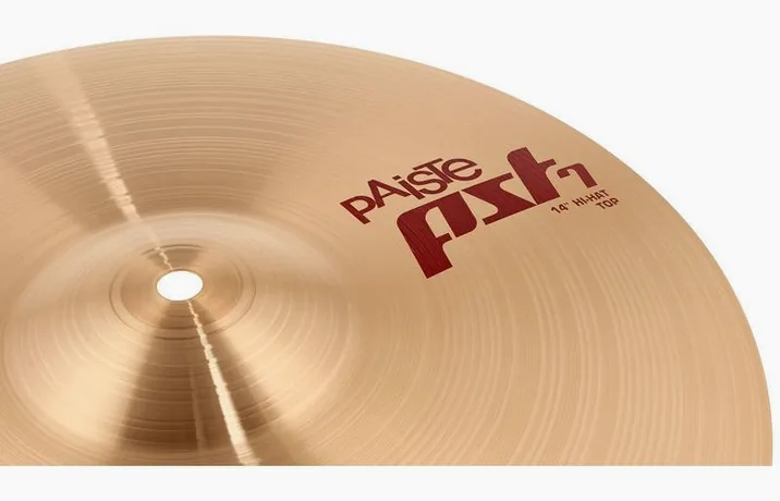 Paiste PST7 14" Hi-Hat, vista dall'alto, photo 4