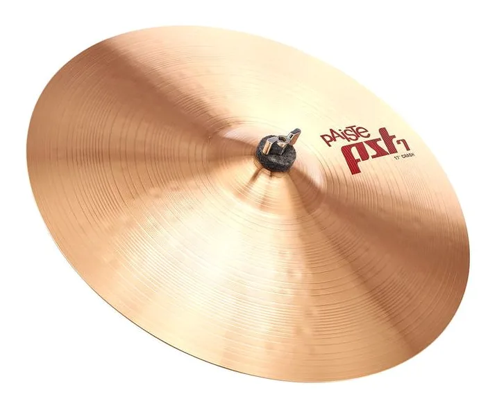 Paiste PST7 17" Crash, su sfondo neutro